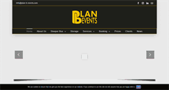 Desktop Screenshot of plan-b-events.com