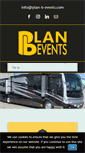 Mobile Screenshot of plan-b-events.com